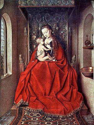 Jan Van Eyck Lucca Madonna France oil painting art